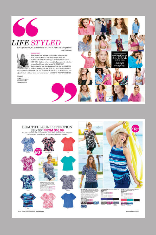 catalog spreads