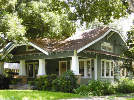 A house exterior