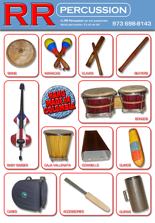 Poster for RR Percussion