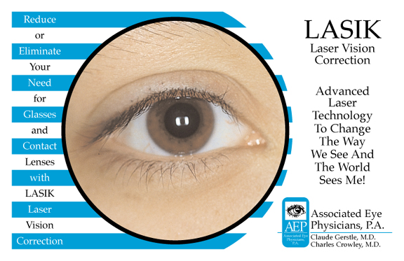 Poster for a eye doctor