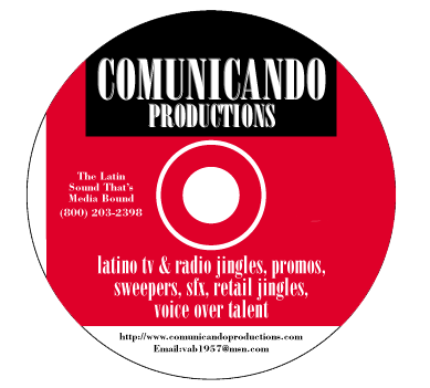 Comunicando Productions TV, Radio jingle cd art